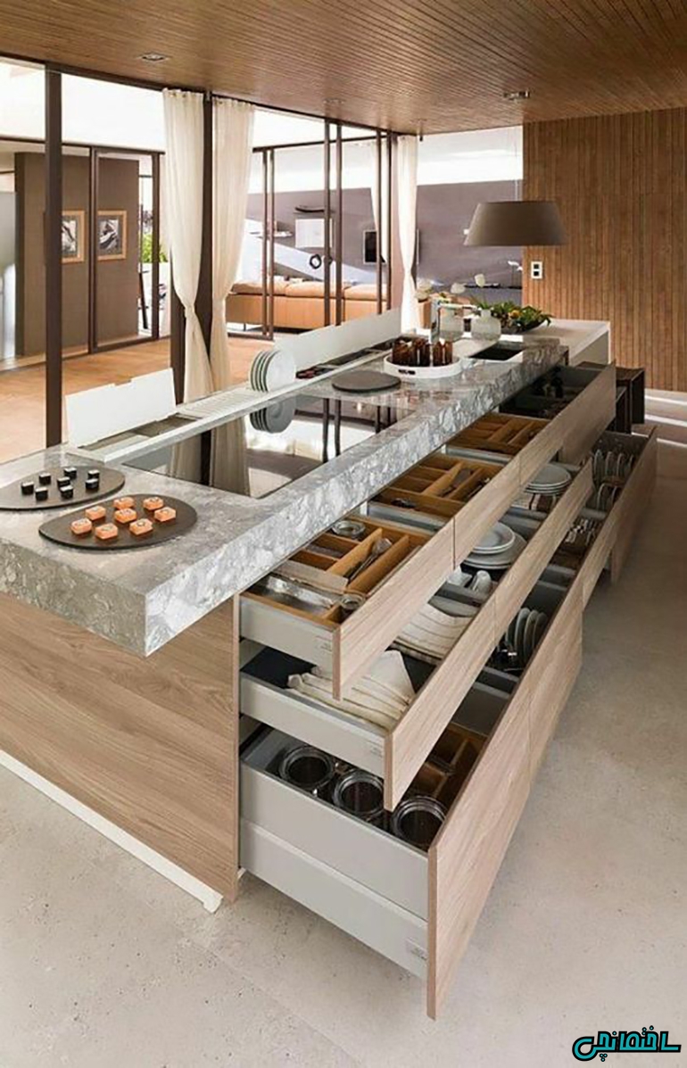 کابینت های کشویی کابینت های کشویی