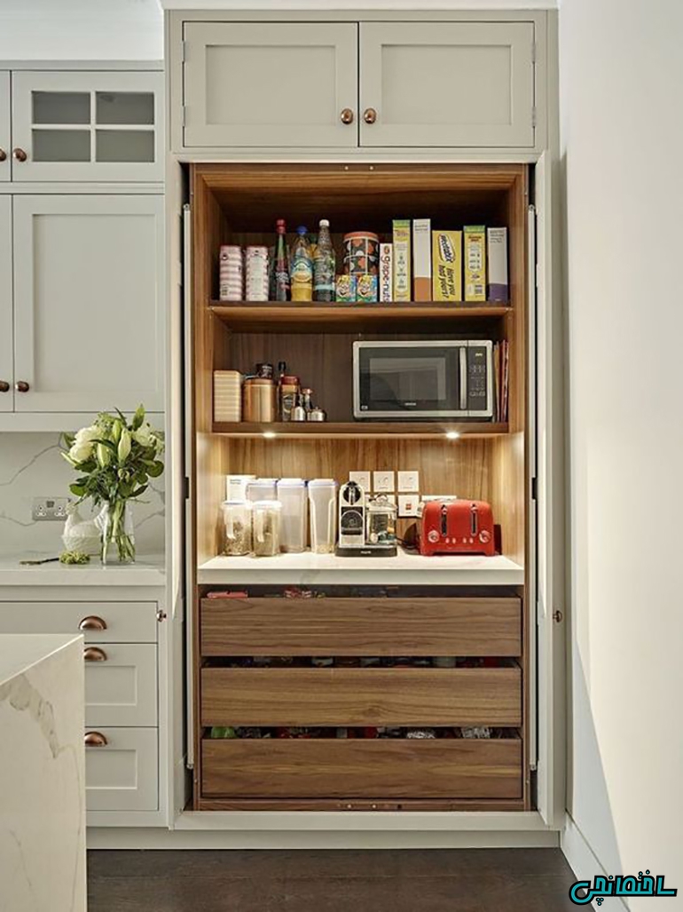 کابینت شلف دار کابینت شلف دار