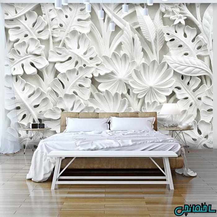 کاغذ دیواری سه بعدی کاغذ دیواری سه بعدی