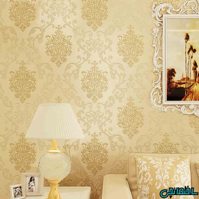 کاغذ دیواری داماسک کاغذ دیواری داماسک