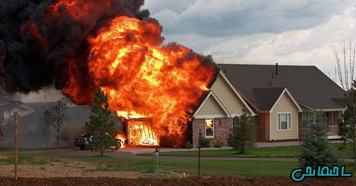چگونه می توان خانه ای مقاوم در برابر آتش ساخت؟