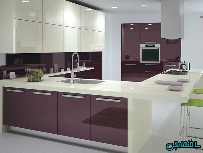 رنگ کابینت هایگلاس رنگ کابینت هایگلاس