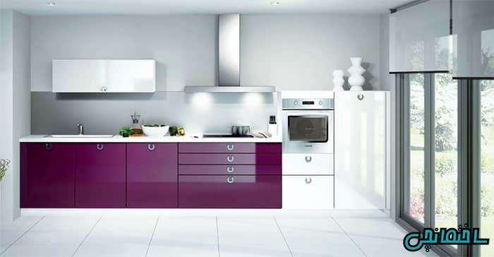 کابینت بنفش کابینت بنفش