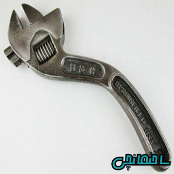 آچار فرانسه انحنا دار یا S شکل آچار فرانسه انحنا دار یا S شکل