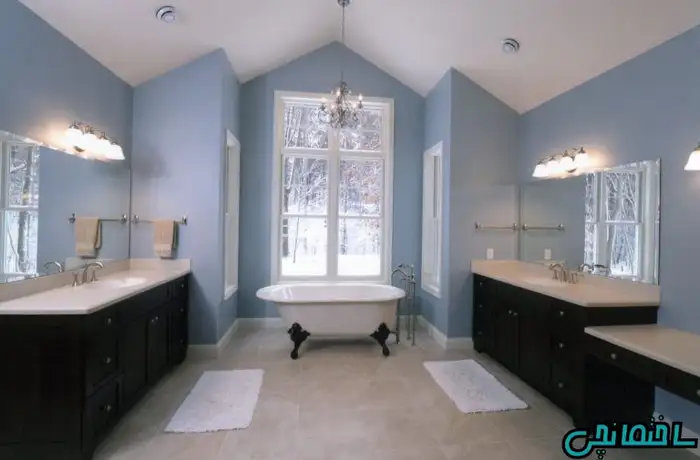 استفاده از رنگ آبی در طراحی اسپا حماماستفاده از رنگ آبی در طراحی اسپا حمام