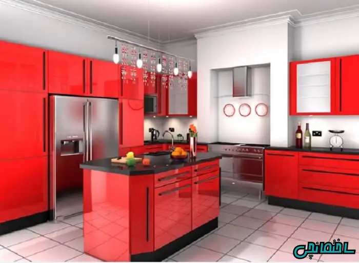 آشپزخانه قرمز