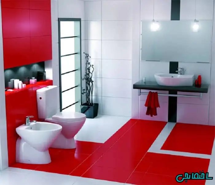 سرویس بهداشتی قرمز