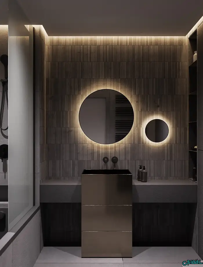 ایده های طراحی حمام به سبک مدرن