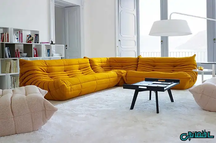 انتخاب کاناپه با رنگ مناسب