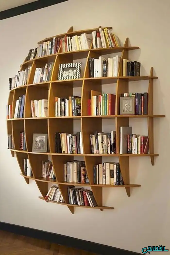 کتابخانه چوبی