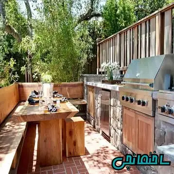 طراحی آشپزخانه در محیط های بیرونی