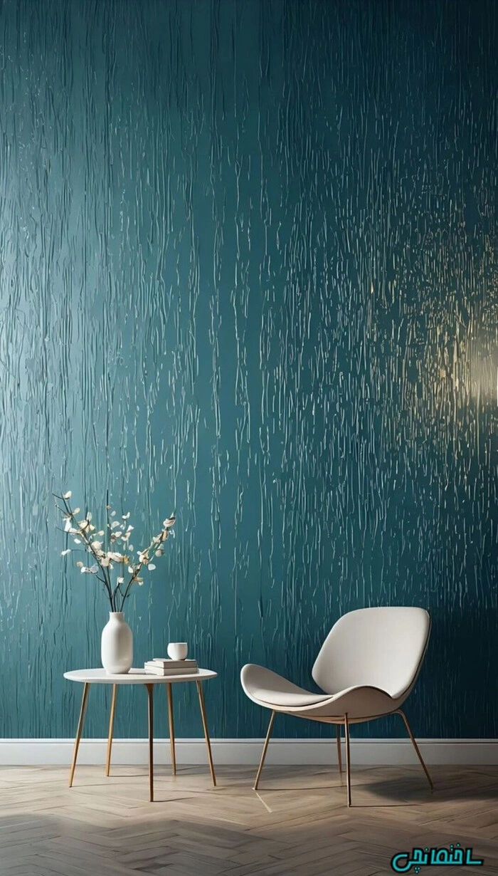 طرح کاغذ دیواری پی وی سی