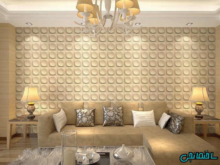 مدل دیوارپوش سه بعدی مدل دیوارپوش سه بعدی