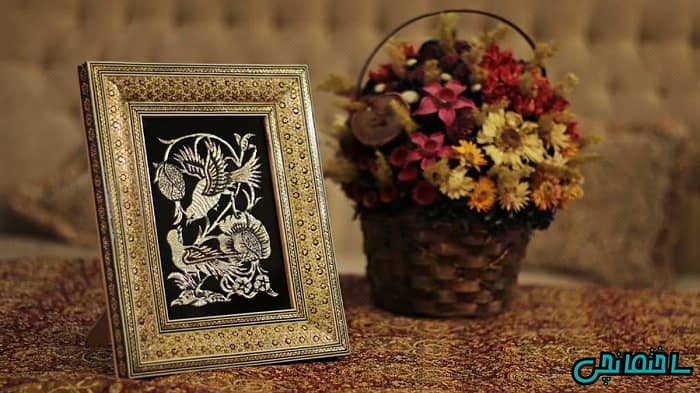 مدل قاب عکس خاتم کاری شده مدل قاب عکس خاتم کاری