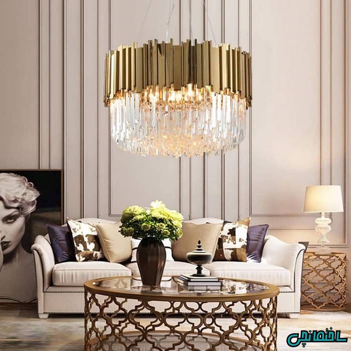 لوستر کریستالی لوستر کریستالی