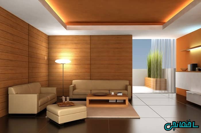 دیوارپوش پی وی سی ساده دیوارپوش پی وی سی ساده