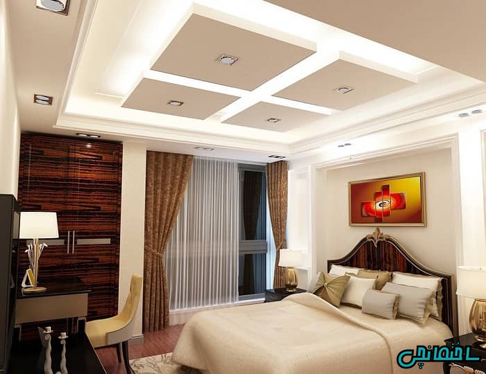 کناف دیوار اتاق خواب کناف دیوار اتاق خواب
